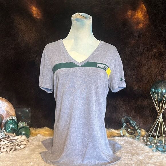 Under Armour Green Bay packers t-shirt M (6015B) - Picture 1 of 7